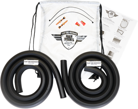 Flat Tire Defender FTD II Foam Tire Inserts for Tubeless Tires - 27.5-inch