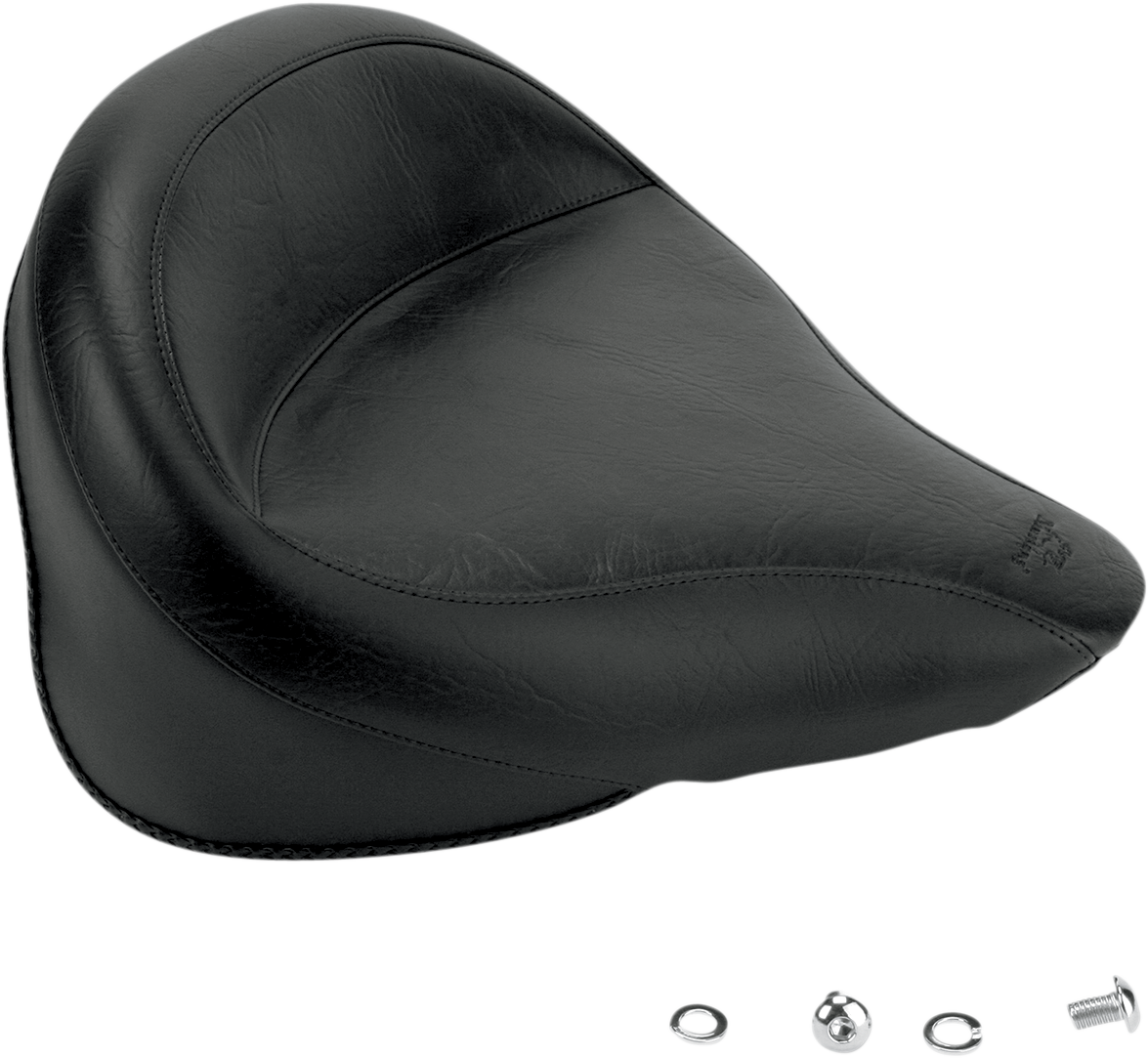 MUSTANG Vintage Wide Solo Seat - Smooth - FLST / FXST '00-'06