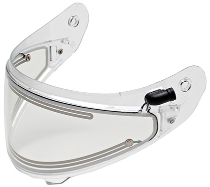 HJC HJ-17E Frameless Dual-Lens Electric Snowmobile Shield for C91 / CL-MAX2 / CL-MAX3 / IS-MAXBT / IS-MAX2 / SY-Max III Helmets
