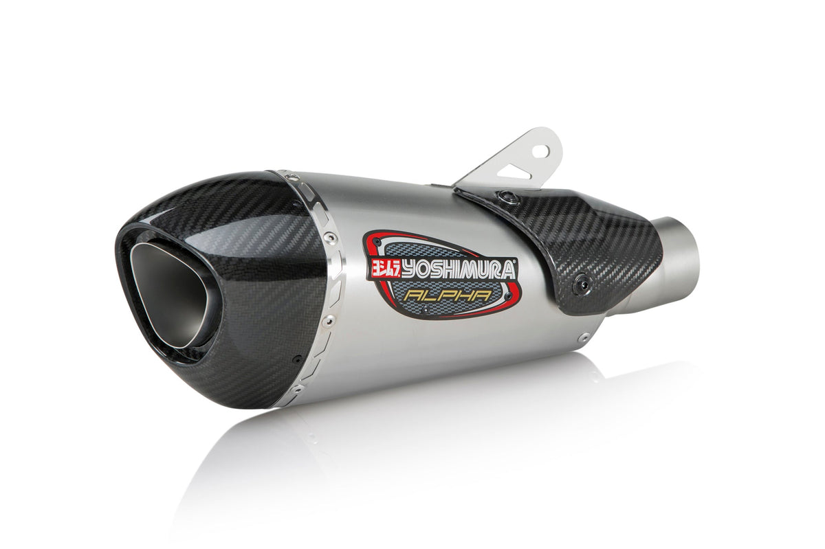 Yoshimura ALPHA-T Works Street Slip-On Exhaust Triumph Daytona 675 / R 2013-2019