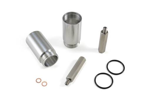 Brocks Suzuki Billet Fork Extension Kit 3 Inch Natural Finish