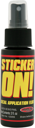 Hardline Sticker On! - 2 U.S. fl oz. - Decal Application