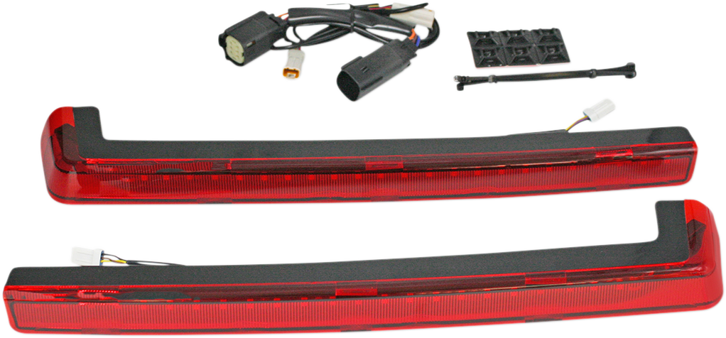 CUSTOM DYNAMICS ProBEAM LED Tour Pak Arms - Red Lens - '14-'25