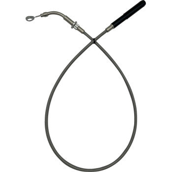 FAT BAGGERSEZ Install Upper Clutch Cable - FLTR/FLHX '21-'23 - +10" - Braided 118010