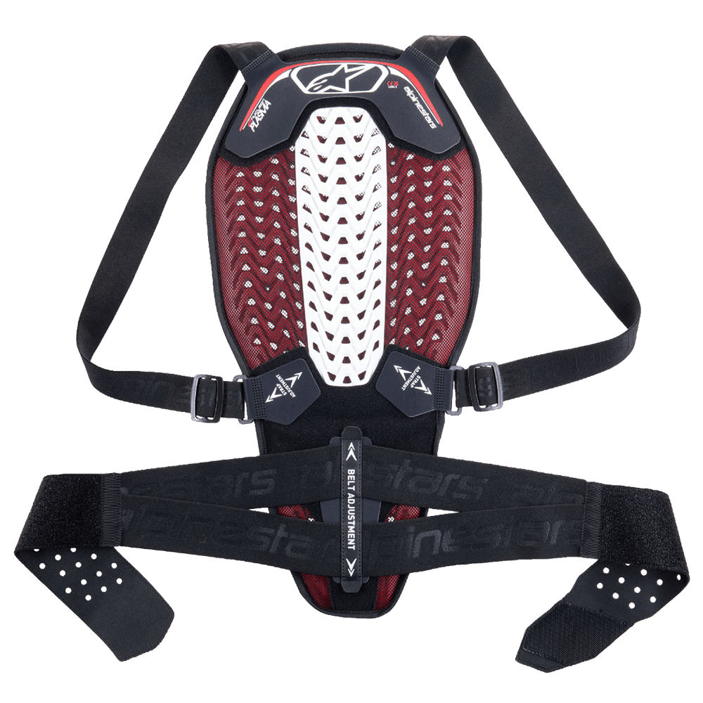 ALPINESTARS NUCLEON PLASMA BLACK PROTECTOR WITH STRAPS