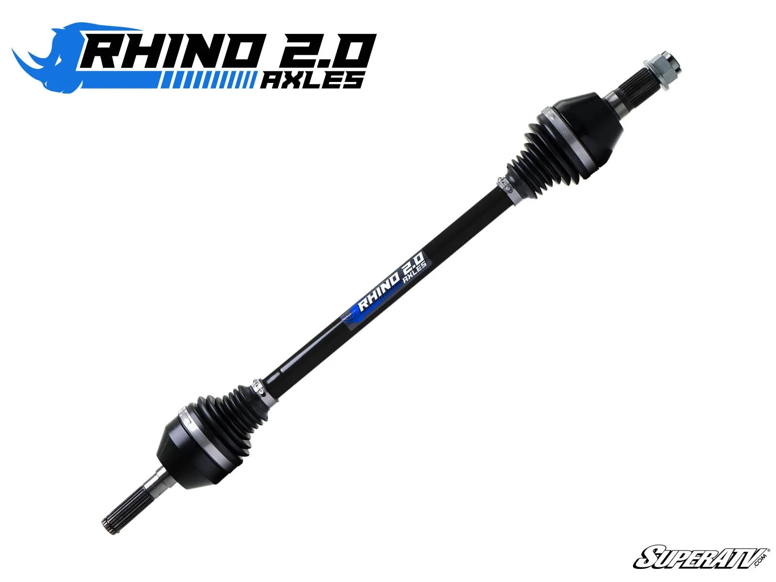 SUPERATV RHINO HEAVY DUTY LEFT AXLE CAN-AM DEFENDER - AX-7-90-FL-0-DT