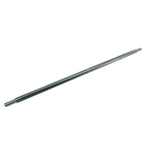 1" Solid 36" Steel Axle, Stepped, Threaded Ends