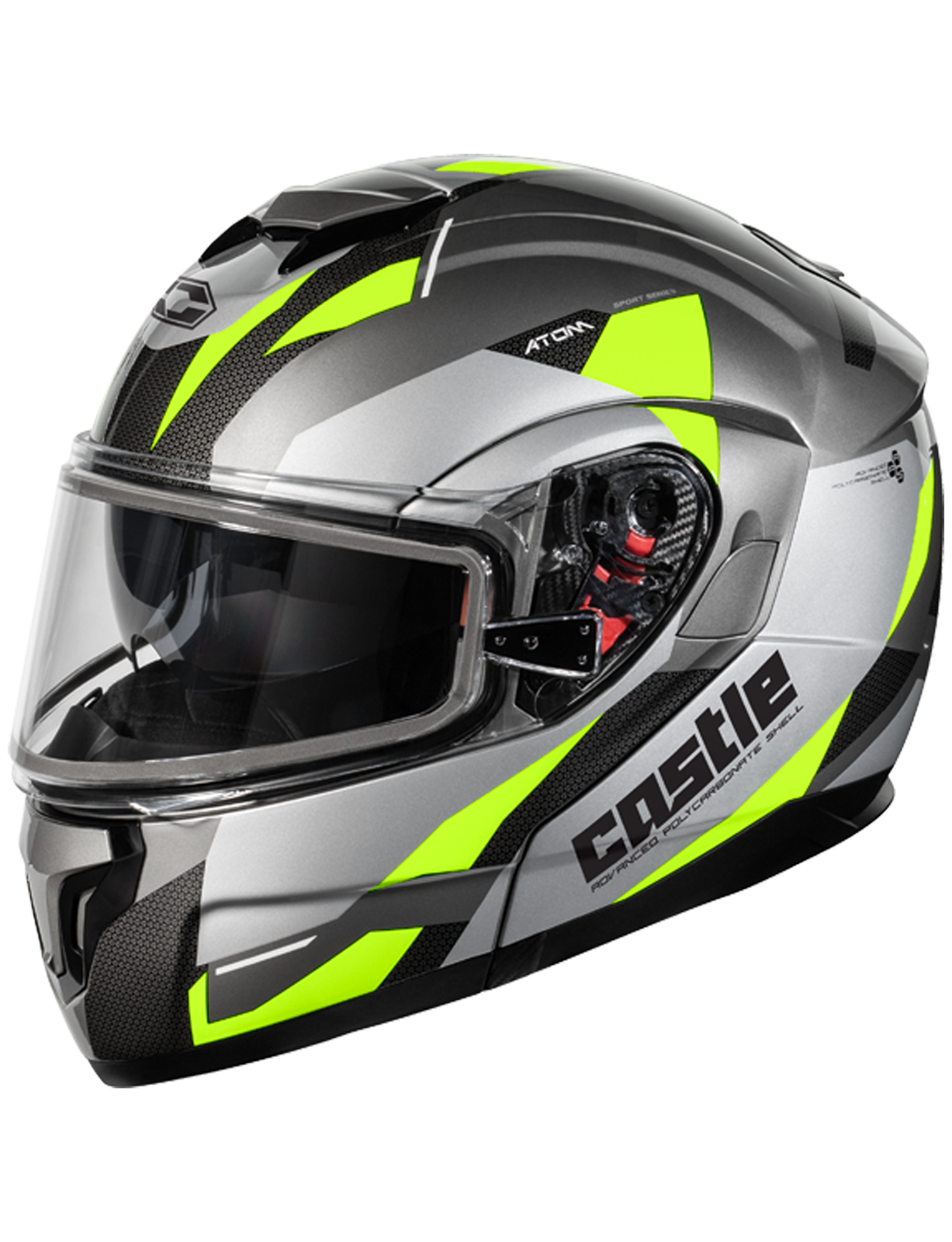 Castle X Atom SV Transcend Modular Snow Helmet w/Dual Lens Shield