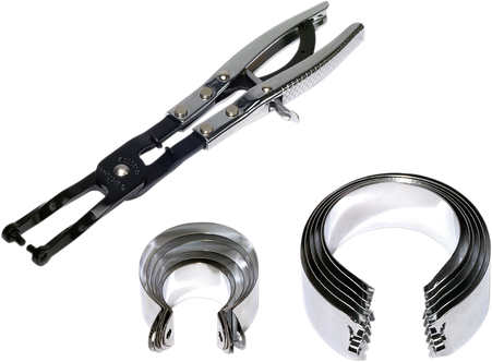 Bikeservice Piston Ring Compressor Set