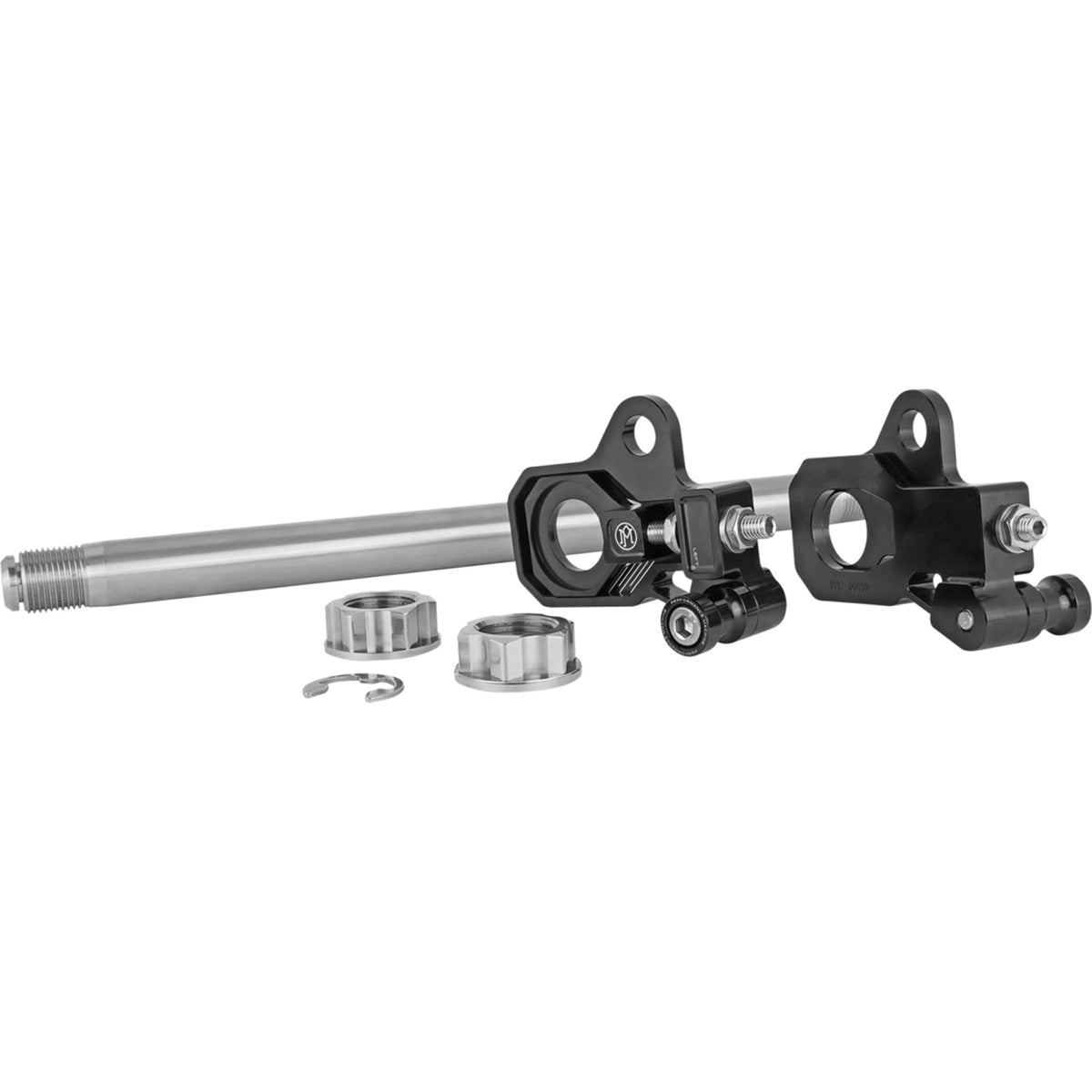 Performance Machine Axle Adjuster - 0117-0028M-B For Harley Touring 2009-2022