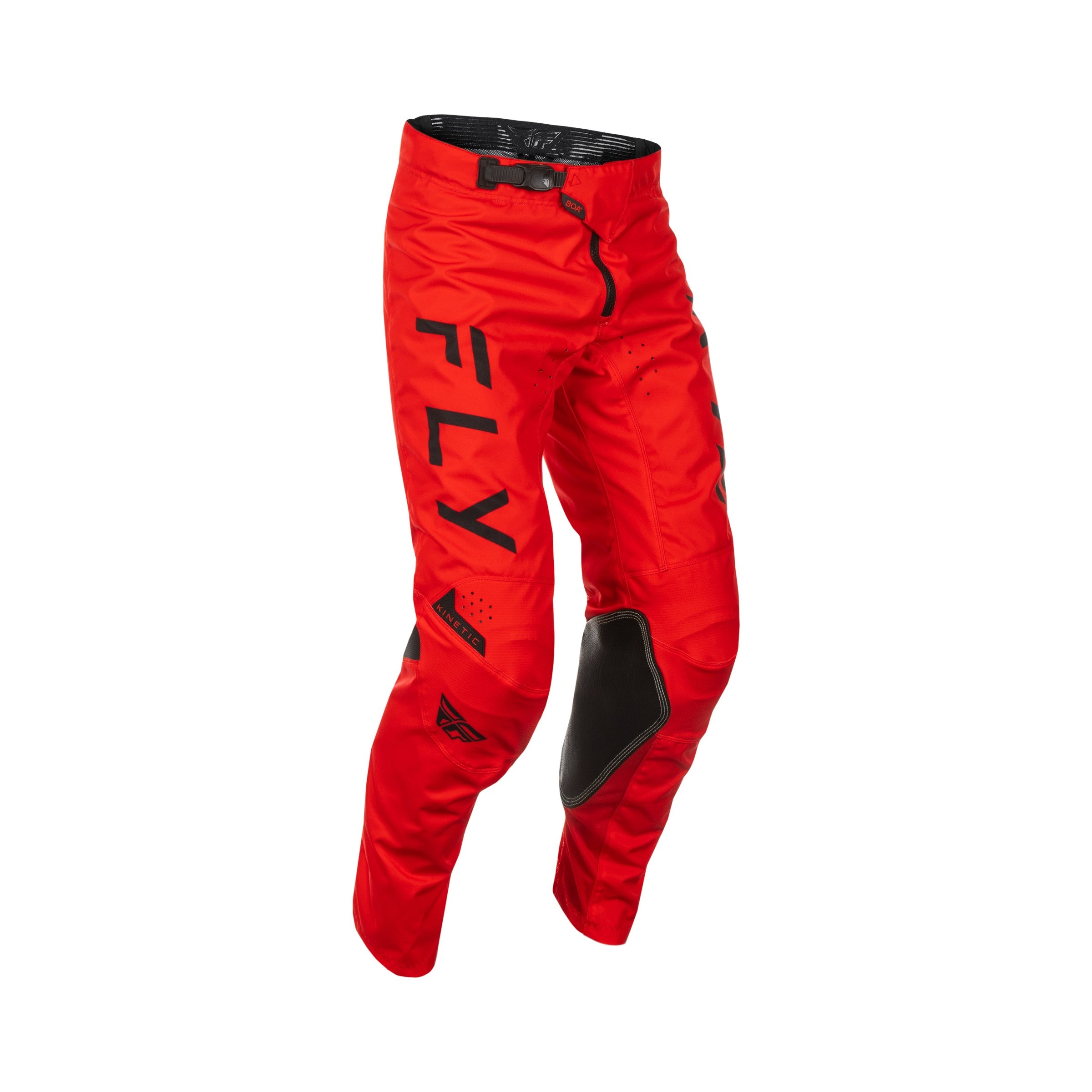 FLY RACING KINETIC CENTER PANTS CA/NY RED/BLACK