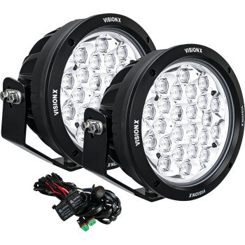 Vision X Light Cannon - CG2 - 8-3/4" - Multi LED - Clear Lens9907451