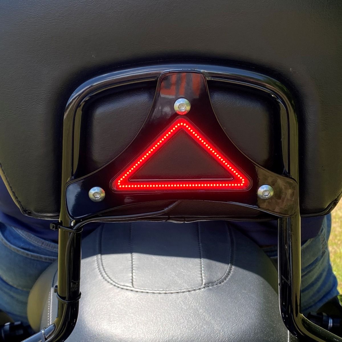 CUSTOM DYNAMICS Dual Intensity Run & Brake Backrest LED Light