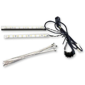 CUSTOM DYNAMICS Batwing Vent Insert LED Light Kit - White