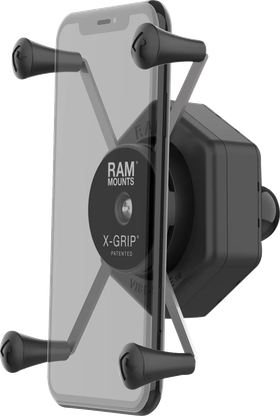 RAM Mounts X-Grip Large Phone Holder w/ Ball and Vibe-Safe Adapter