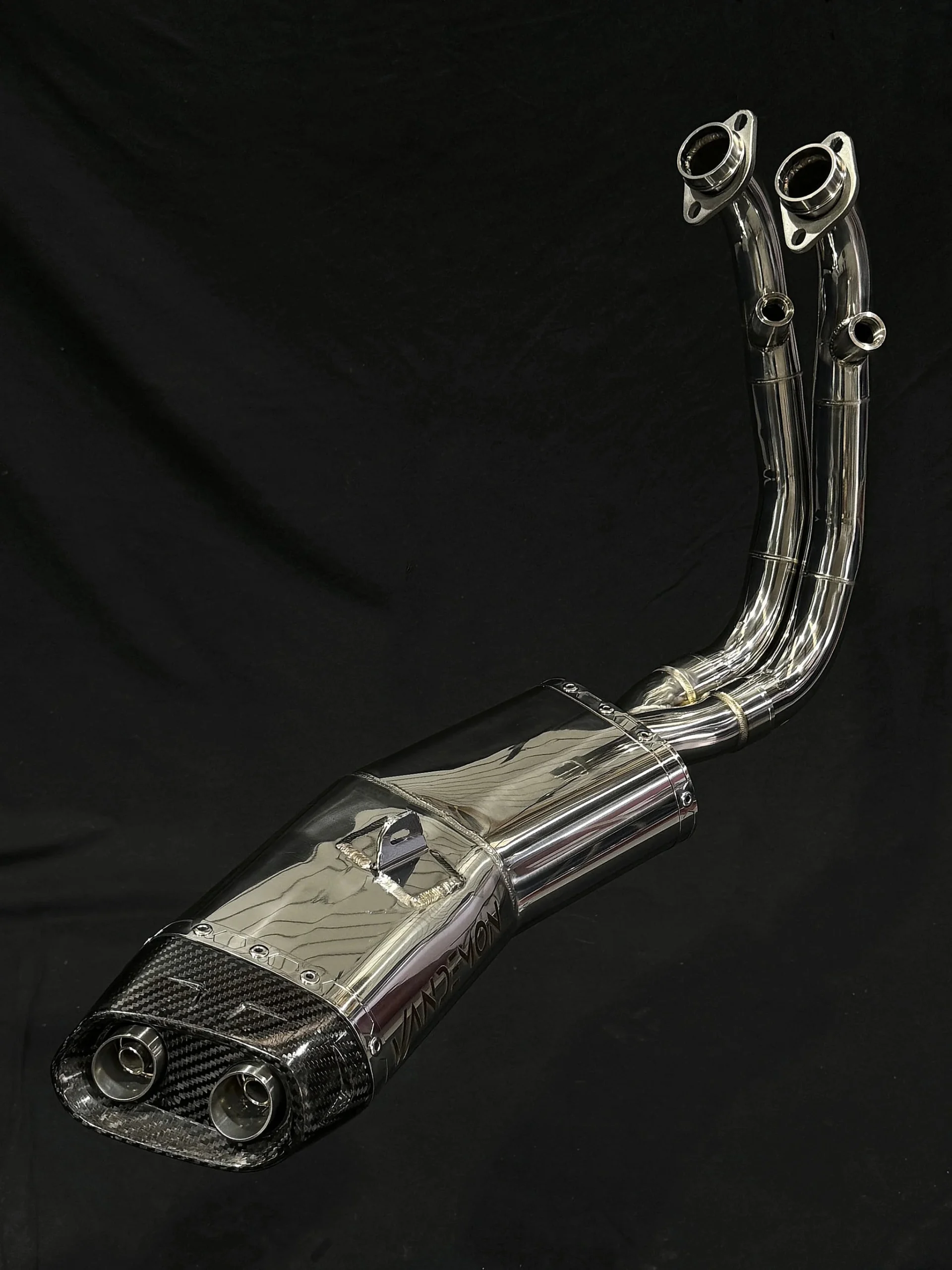 Vandemon Low Mount Single Side Exit Exhaust System CFMOTO 450SR 2025-2
