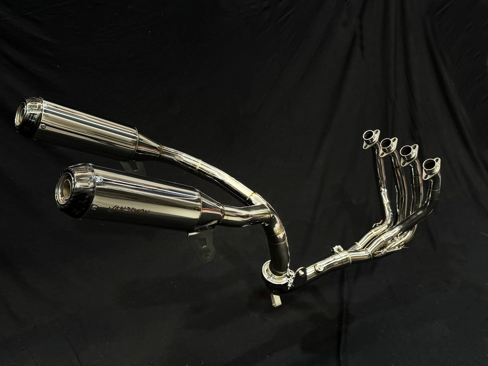 Vandemon High Mount Stainless Steel Exhaust System CFMOTO 500SR VOOM 2