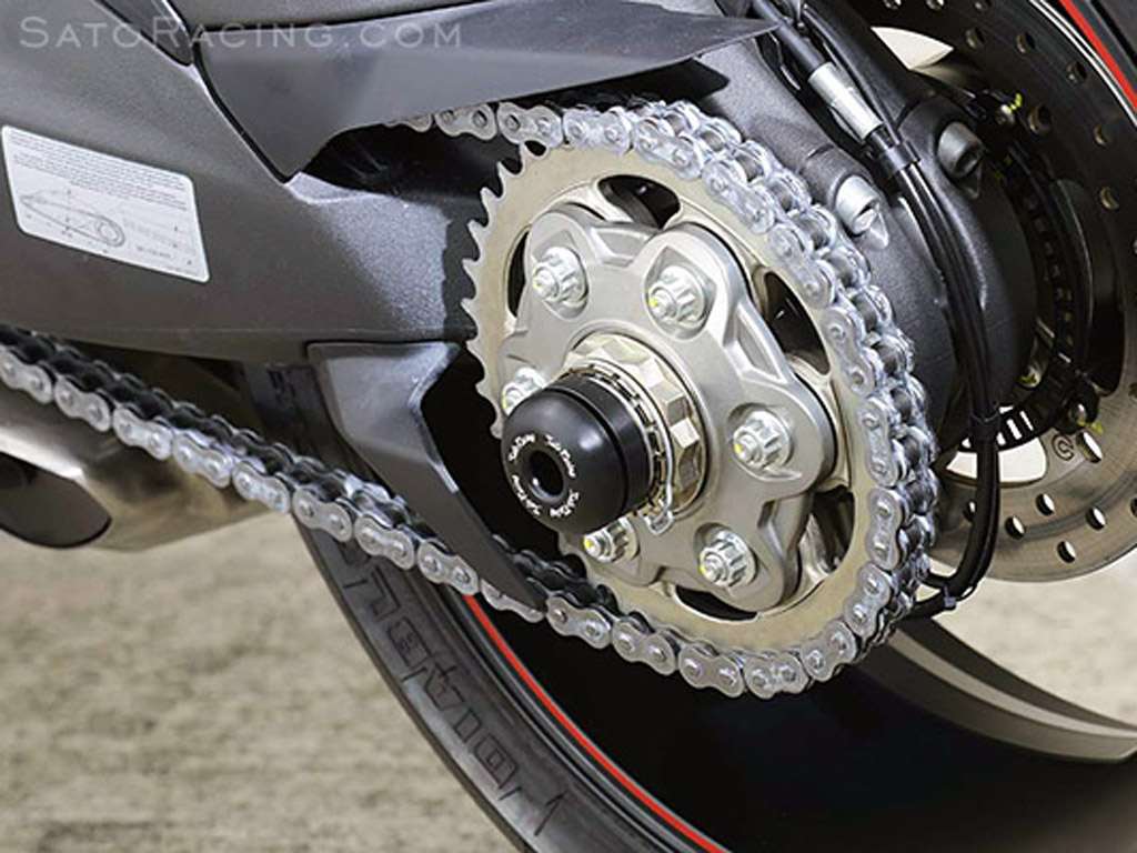 Ducati Diavel / 1098 / 1198 / Streetfighter / Multistrada 1200 Rear Axle Slider by Sato Racing