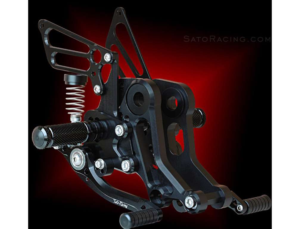 Ducati Monster 1100 Evo (2011-13) Rear Set by Sato Racing