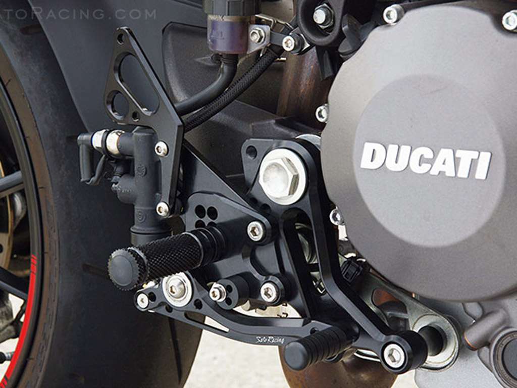 Ducati Monster 796 (2010-14) Rear Set by Sato Racing