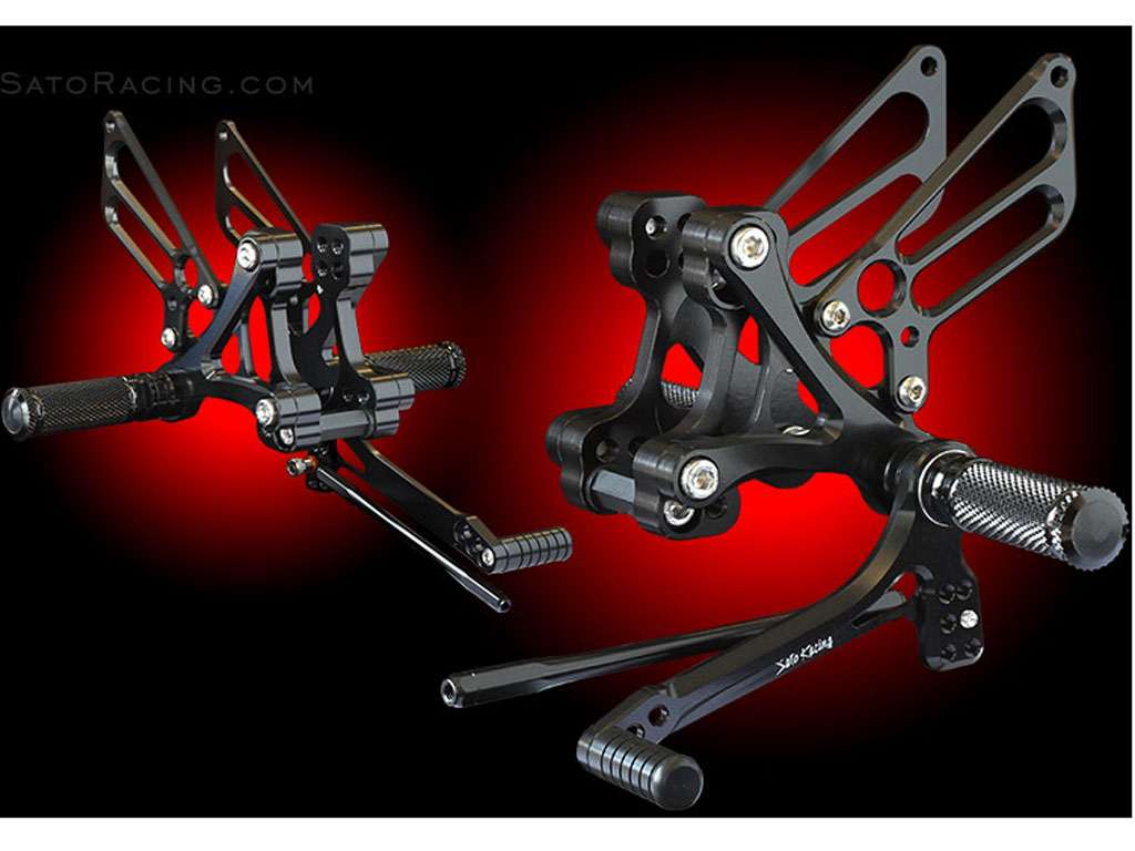 Ducati Ss900 / Ss1000 Mh900e / Paul Smart 1000le / Sport1000 MONOPOSTO (NON-TANDEM) MODELS Rear Set by Sato Racing
