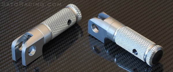 DUCATI 848 1098 1198 Foot Pegs (SILVER)