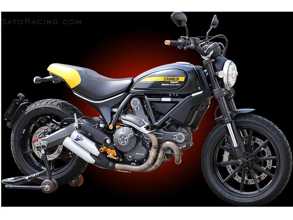 Ducati Scrambler (2015) Rear Set by Sato Racing