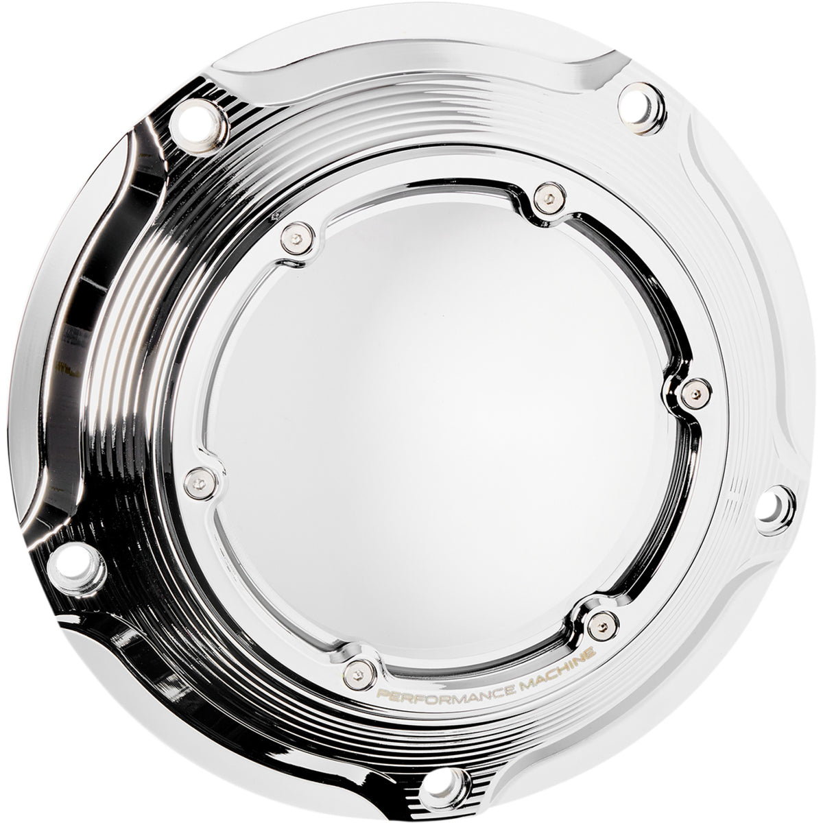 Performance Machine Derby Cover - 0177-2083M-CH For Harley Touring 2015-2021