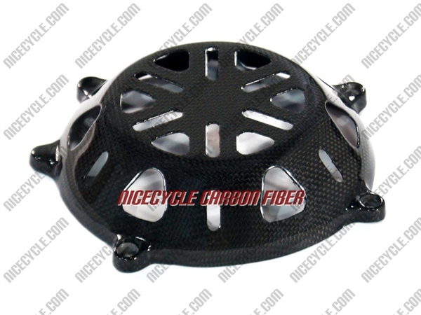 Ducati Dry Clutch Cover 100% Carbon Fiber - Fits All Ducati Motorcycles