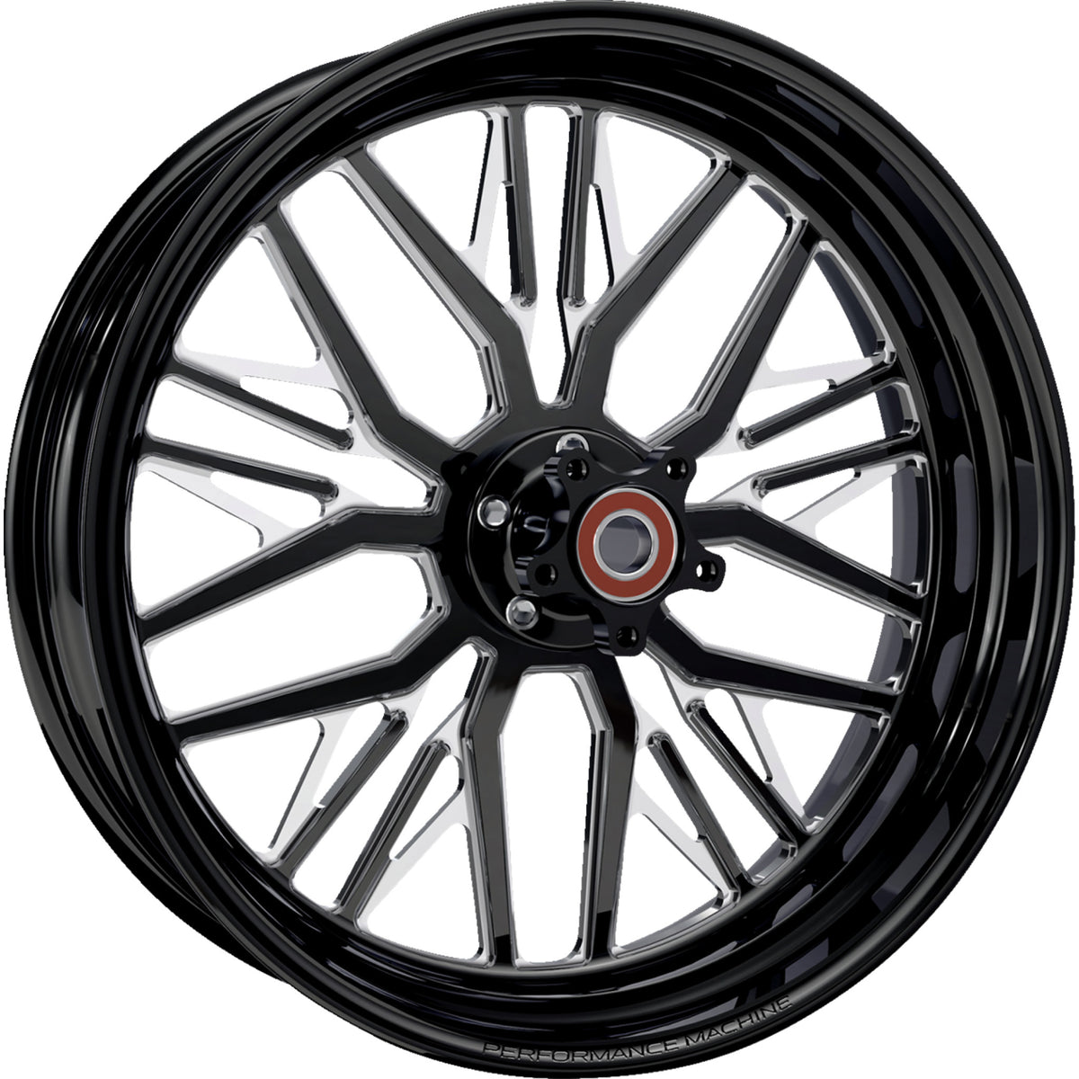 Performance Machine Phatour Wheel - 1204-7814R-NVSAP-BMP For Harley Touring 2008-2023