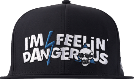 Deegan Apparel Shocking Hat - Black/Blue - One Size