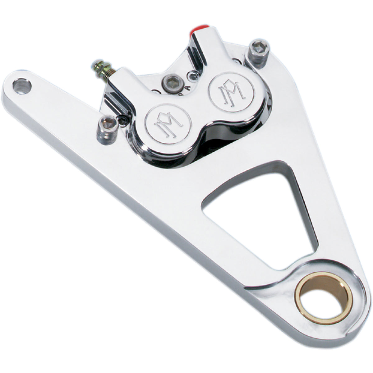 Performance Machine Brake Caliper Kit - 1230-0017-CH For Harley Softail Springer 2000-2006
