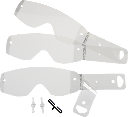 Scott Primal/Hustle/Split Goggle Tear-Offs - Laminated - (3) 7 Pack