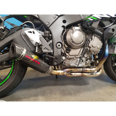 Graves Motorsports Kawasaki WORKS ZX-10R 16-20 LINK Low Mount Full Exhaust System