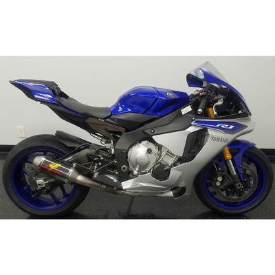 Graves Motorsports Yamaha YZF-R1 15-26 Full Titanium Exhaust System With 265mm Silencer