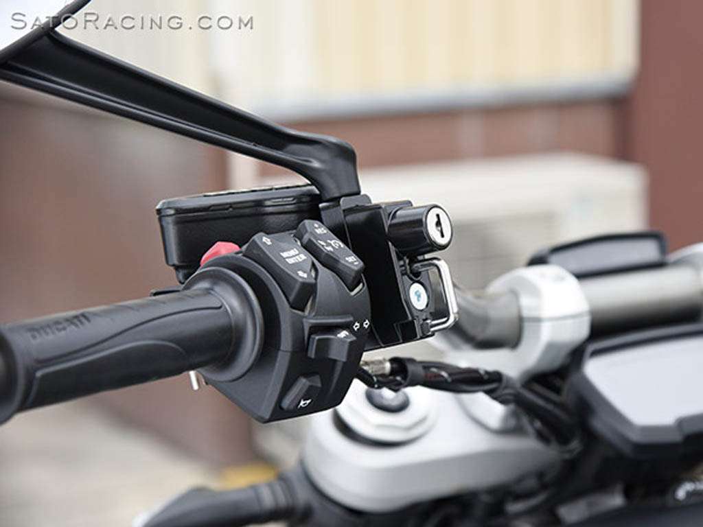 Ducati (VARIOUS) - Universal -Helmet Lock by Sato Racing