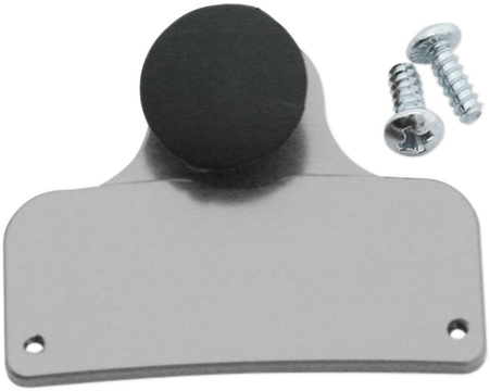 Moose Racing Hour Meter Mount - Clear Anodized