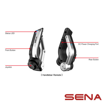 Sena Bluetooth Communication System Handlebar Remote