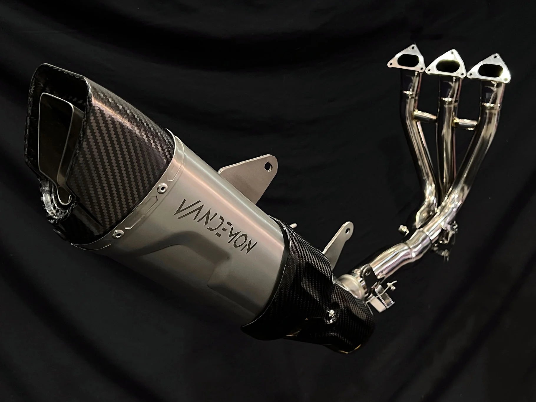 Vandemon Titanium Full Exhaust System Triumph Speed Triple 1200RS & RR