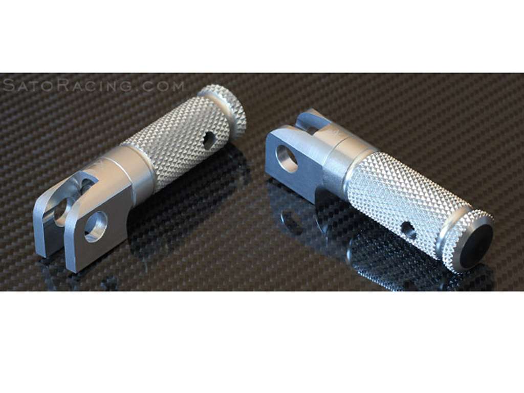 Folding-Style Foot Pegs by Sato Racing
