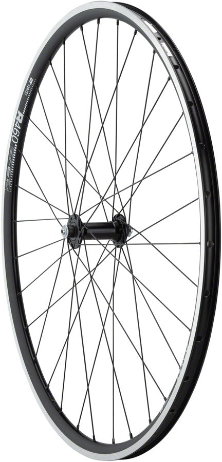 Quality Wheels Shimano 105/DT R460 Front Wheel - 700, QR x 100mm, Rim Brake, Black, Clincher, 32H