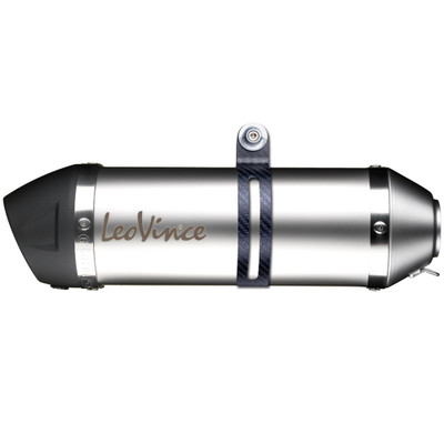 Leo Vince Honda Grom 13-15 Stainless Steel Standard Mount LV One Racing Slip-On Exhaust