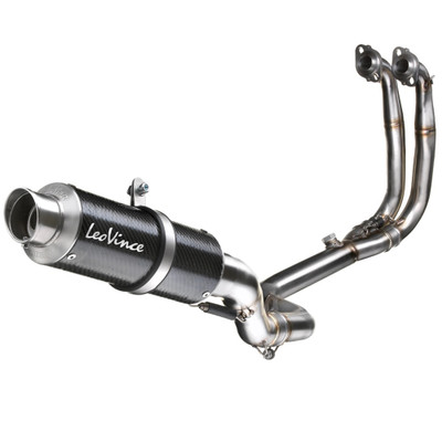 Leo Vince Yamaha YZF-R3 15-26 GP Corsa Carbon Full Exhaust System