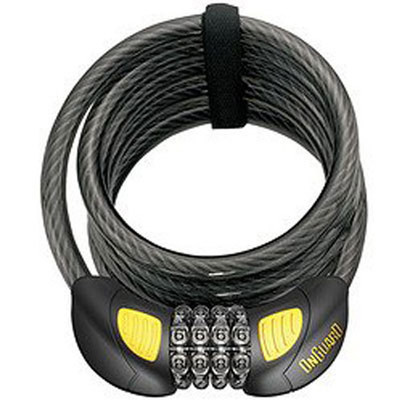 On Guard Doberman Series #8031GLO Bike Lock w/6' Cable