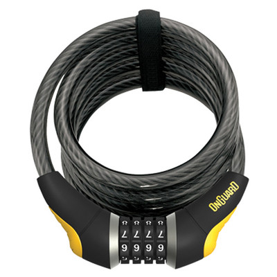 On Guard Doberman Series #8031 Bike Lock w/6' Cable