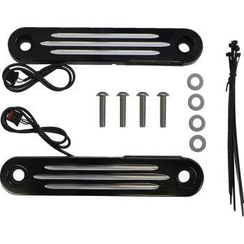 CUSTOM DYNAMICS ProBEAM Dynamic Strips™ V2 Front Turn Signals - Contrast