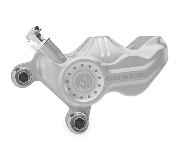 Harley '00-'17 with 11.5" Disc Applications Front Right Machine Ops Caliper by Roland Sands Design
