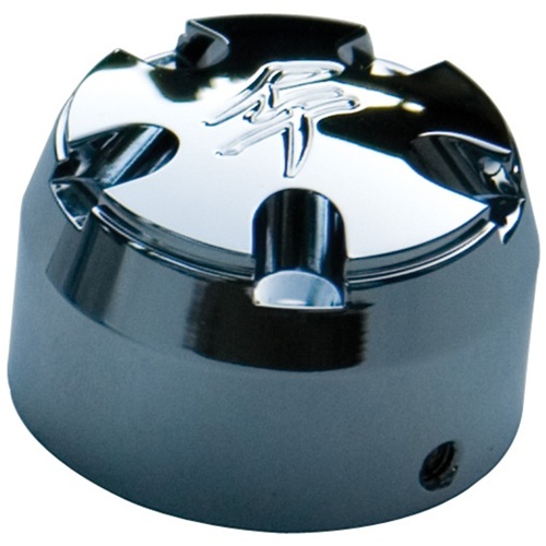 Fork Cap Set 30MM Chrome Plated With RT Kanji Logo