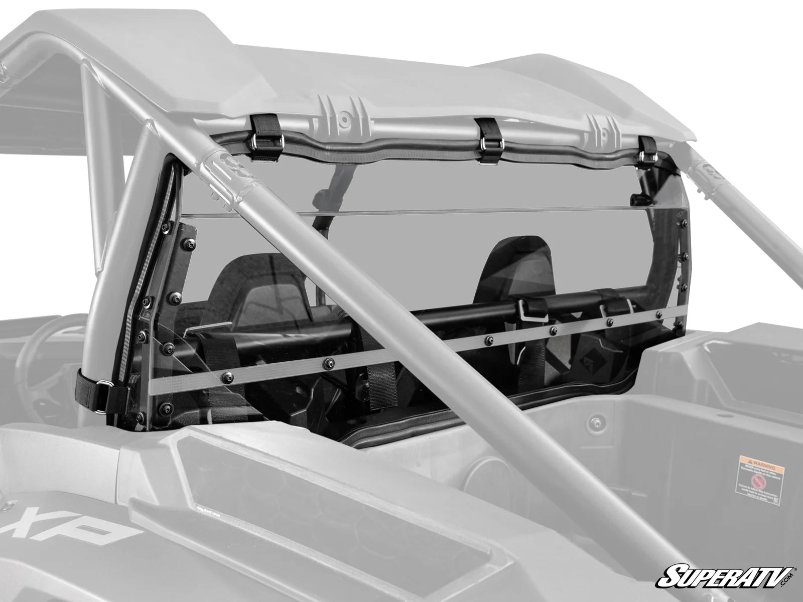 POLARIS RZR XP REAR WINDSHIELD STANDARD POLYCARBONATE LIGHT TINT - RWS-P-RZRXP-76