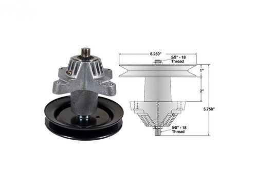 Spindle Assembly Fits Cub Cadet Repl Fits Cub Cadet 918-04461.
